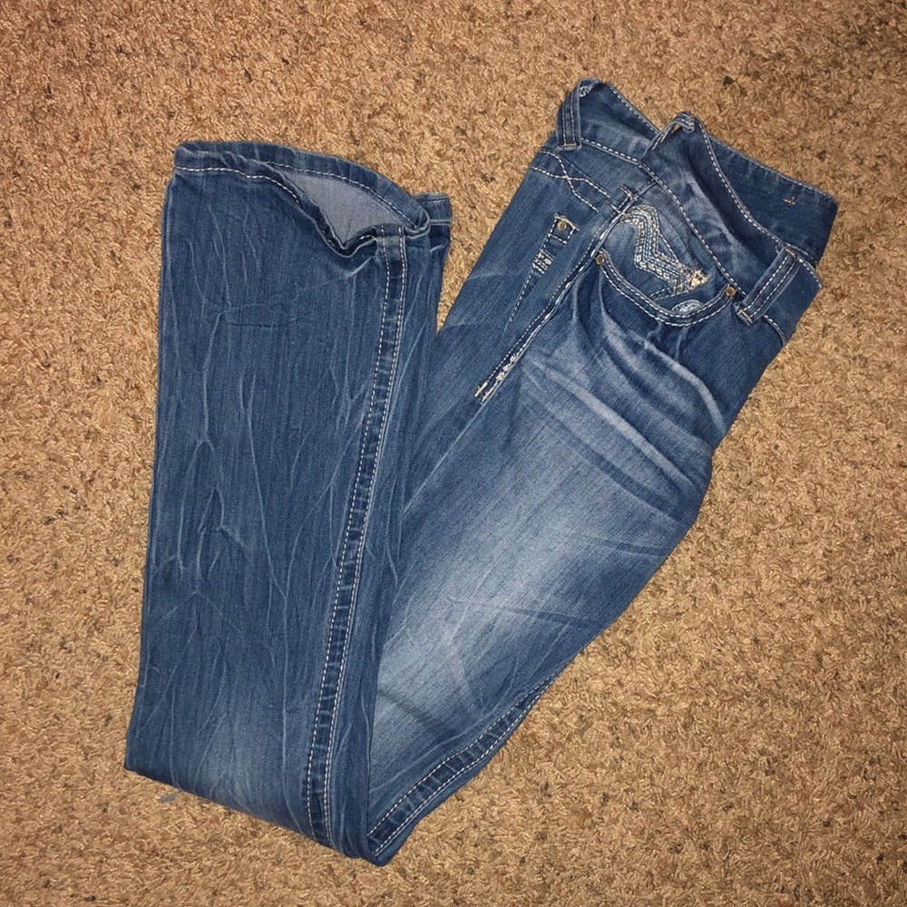 Boot cut jeans